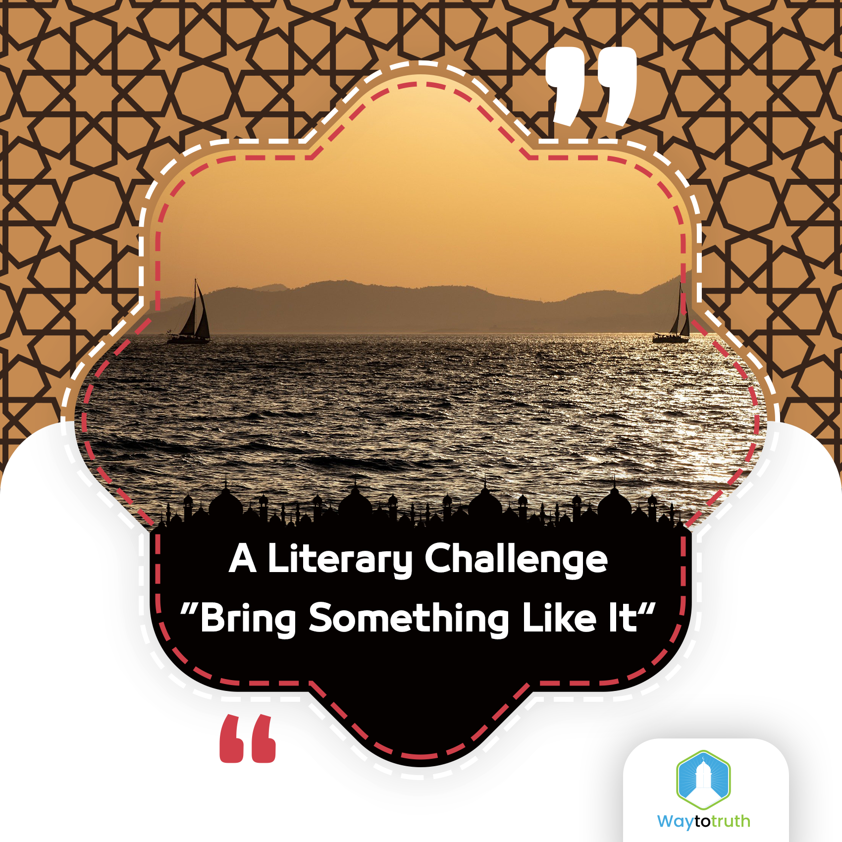 A Literary Challenge: “Bring Something Like It”