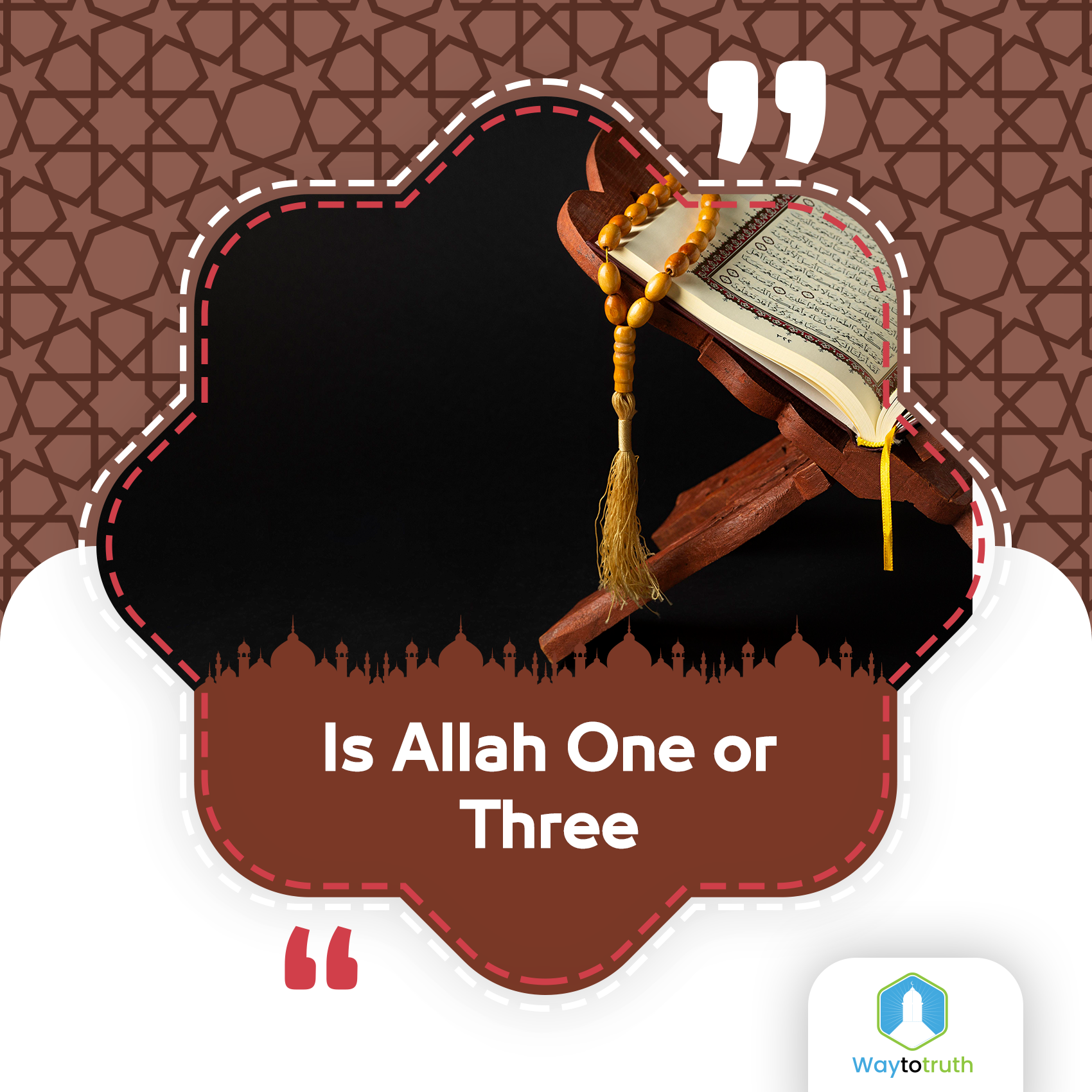 Is Allah One or Three