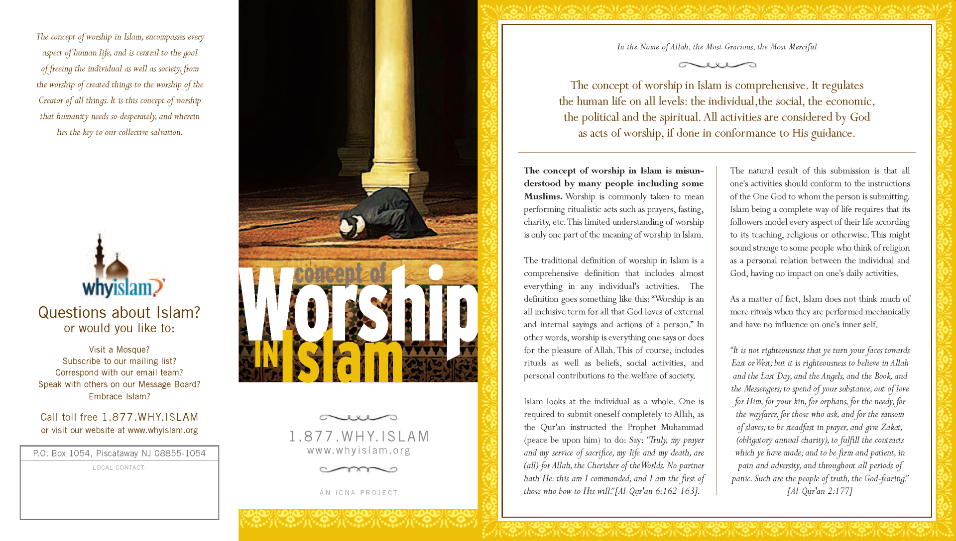 Concept of Worship in Islam