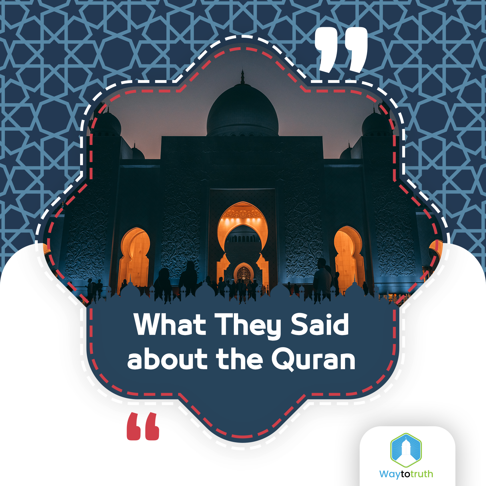 What They Said about the Quran